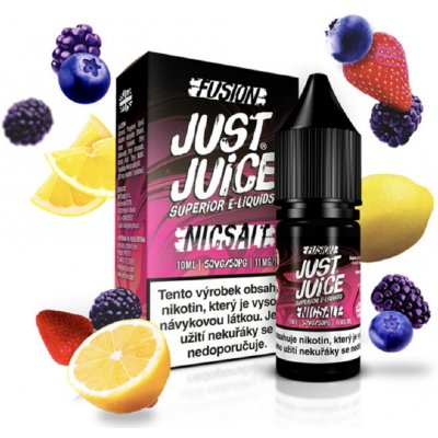 Just Juice Salt Berry Burst & Lemonade 10 ml 11 mg – Zboží Mobilmania