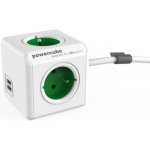 PowerCube Extended USB 1,5 m zelená – Sleviste.cz