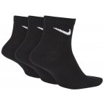 Nike ponožky Everyday Lightweight Ankle 010BlackWhite 3 pack – Hledejceny.cz