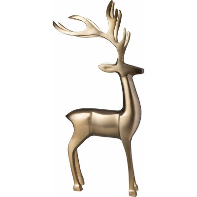 Villeroy & Boch 14-8677-7426 Dekorační figurka sob Christmas Chic 36 cm, zlatá – Hledejceny.cz