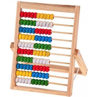 PKstar Dřevěné počítadlo 19 × 21 cm – Sleviste.cz