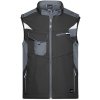 Pracovní oděv James&Nicholson Pánská softshellová vesta JN845 Black