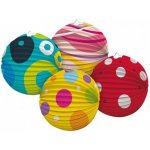Lampion koule průměr 25cm (bez hůlky), 4 druhy – Zboží Mobilmania