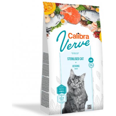 Calibra Verve Grain Free Sterilised Herring 2 x 3,5 kg – Zboží Mobilmania