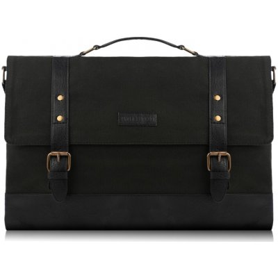 Paolo Peruzzi pánská pracovní taška přes rameno černá – Zboží Mobilmania