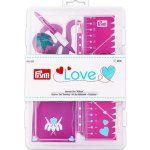 Startovací sada s potřebami na šití Prym Love růžová – Zboží Dáma
