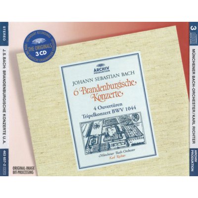 Johann Sebastian Bach - Braniborské Koncerty 6 / Suity 4 CD – Zbozi.Blesk.cz