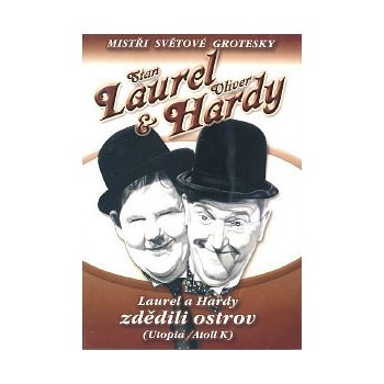 Laurel a hardy zdědili ostrov pošetka DVD