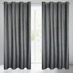 EUROFIRANY ZATEMŇOVACÍ ZÁVĚS NA KROUŽCÍCH DARCY 140X250 CM VZOROVANÝ – Hledejceny.cz