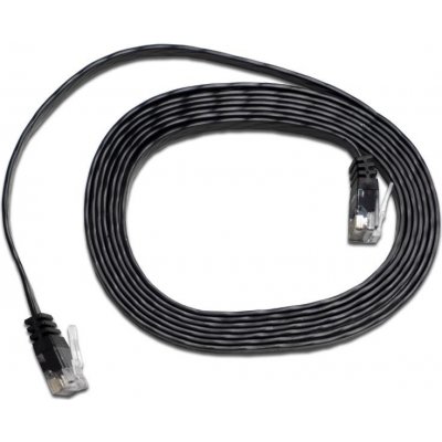 Goobay 95384 RJ45, CAT 6, U/UTP, 2m, černý – Zboží Živě