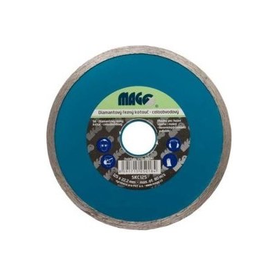 Kotouč diamant. celoobvod SUPER 125 x 22,2 mm – Zboží Dáma