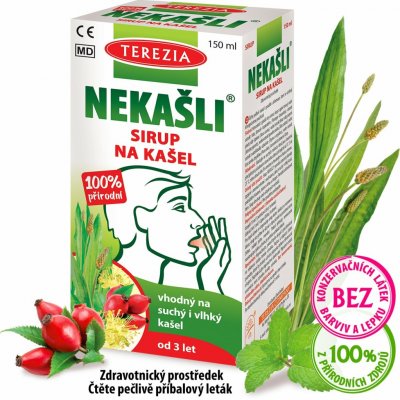 Terezia Company Nekašli přírodní bylinný sirup 150 ml – Hledejceny.cz