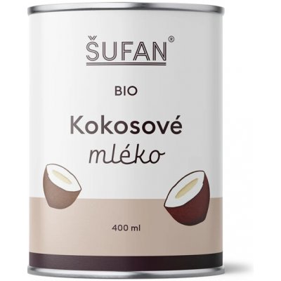 Šufan BIO Kokosové mléko 400 ml – Zboží Dáma
