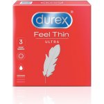 Durex Feel Thin Ultra 3 ks – Zboží Mobilmania