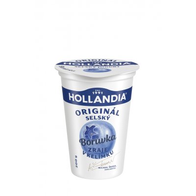 Hollandia Selský jogurt borůvkový 200 g – Zboží Dáma