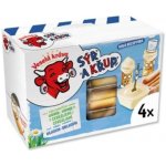 Veselá Kráva Sýr a Křup přírodní sýr Rodinné balení 4x35g 140 g – Sleviste.cz