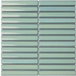 The Mosaic Factory SEF20125 obdélníky; kit-kat 2 x 14,5 cm zelená; tyrkysová lesklá 1ks – Sleviste.cz