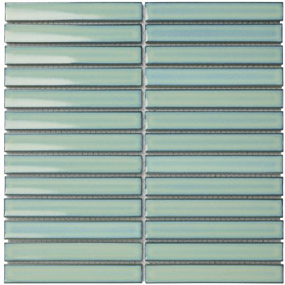 The Mosaic Factory SEF20125 obdélníky; kit-kat 2 x 14,5 cm zelená; tyrkysová lesklá 1ks – Sleviste.cz