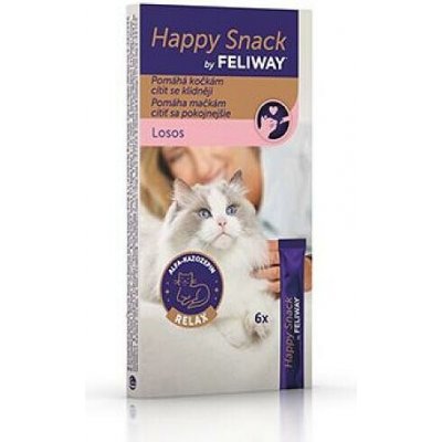Feliway Happy Snack Losos 6 x 15 g – Zbozi.Blesk.cz