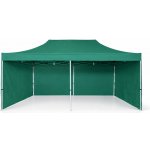 Expodum Nůžkový stan 3x6m ocelový Zelená Bez bočních plachet – Hledejceny.cz