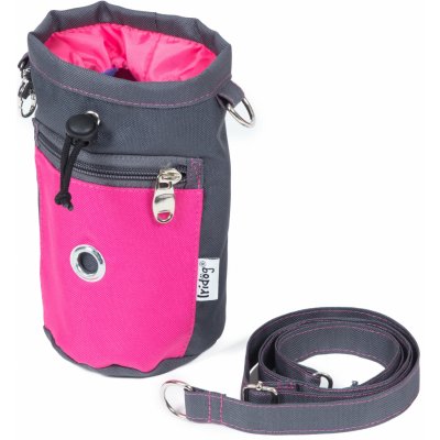 Iridog Pamlskovník HAPPY šedo růžový 17 cm x průměr 11 cm – Zboží Dáma