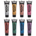 Metalická barva na obličej a tělo v tubě 12 ml Barva Růžovozlatá – Sleviste.cz