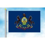 LIBEA, s.r.o. Pensylvánie vlajka Rozměr: 40×60 cm, Uchycení: Karabiny na stožár – Hledejceny.cz