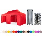 TENTino BIG HEXAGON EXTREME 3x6 m 7A ČERVENÁ 6 noh – Sleviste.cz