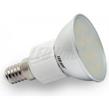Ledin LED žárovka 5W 27xSMD E14 350lm studená bílá