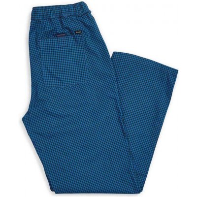 Brixton Steady Elastic Wb Pant Royal Blue Gingham – Zboží Mobilmania