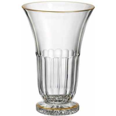 ARCADE EUROPE KŘIŠŤÁLOVÁ VÁZA BOHEMIA ANITA GOLD 255 MM – Hledejceny.cz