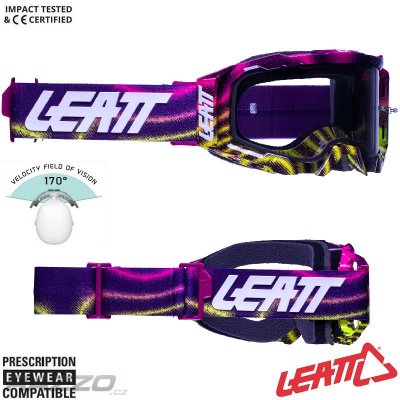 Leatt Velocity 5.5 Zebra Neon 2022 | Zboží Auto