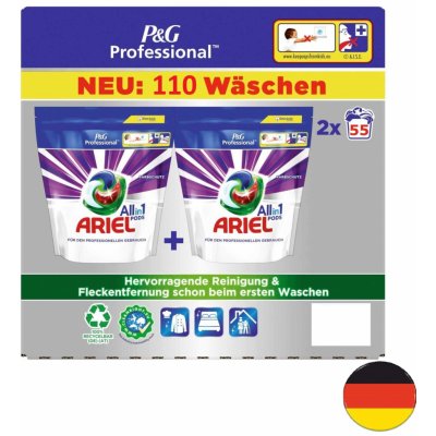 Ariel Professional Color 2 x 55 PD – Zbozi.Blesk.cz