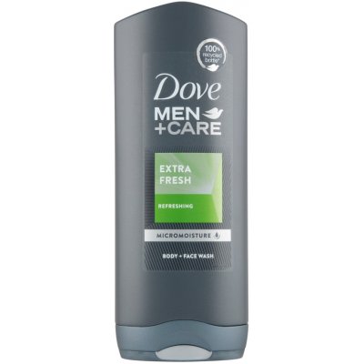 DOVE Men+Care Extra Fresh sprchový gel na tělo a obličej 400 ml