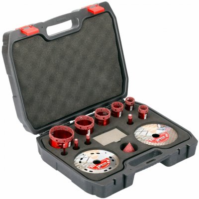 FESTA INDUSTRY Korunky vykružovací diamantové PROFI, 6 - 68mm, + kotouče a brus. korunka, sada 13ks, FESTA INDUSTR, f6674d4bbdc0 – Hledejceny.cz
