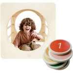 Tuktuk Montessori set WD10-WD13 - montessori kostka a balanční kameny 6ks – Zbozi.Blesk.cz