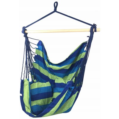 Sedco SWING s polštářky, Zelená/modrá – Zboží Dáma