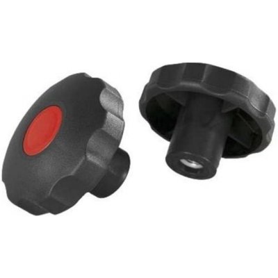 DIN 6336 M06 B - Matice hvězdicová plastová pr. 30 x 20 mm se závitem M 6, černá – Hledejceny.cz