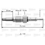 VALEO 345181 Žhavicí svíčka (345181) – Hledejceny.cz