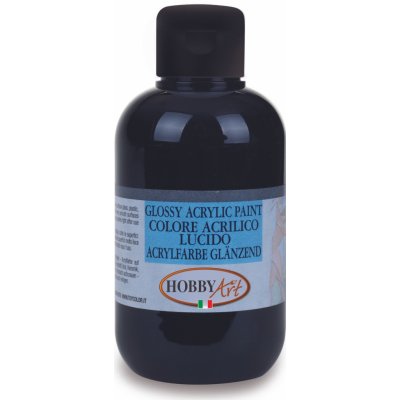 Akrylová barva Hobby Art lesklá 50 ml černá – Hledejceny.cz