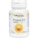 Natural Medicaments Vitamín D3 2000 IU 90 tablet