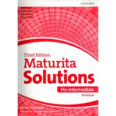 Maturita Solutions 3rd Edition Pre-Intermediate Workbook Czech Edition – Sleviste.cz