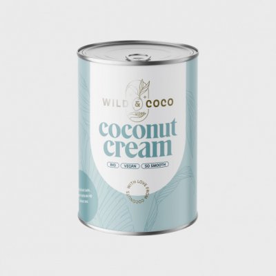 Wild & Coco Kokosová smetana 400 ml – Zboží Mobilmania