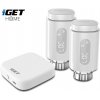 Hlavice pro radiátor iGET HOME TS10 Starter kit 2x TS10 + 1x GW1