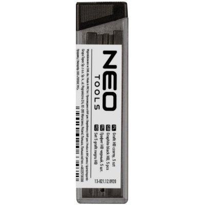 NEO TOOLS Grafitově černý HB (až 13 810), 5 ks 13-821 – Hledejceny.cz