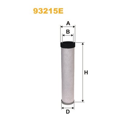 Filtr - sekundární vzduch WIX FILTERS 93215E – Hledejceny.cz