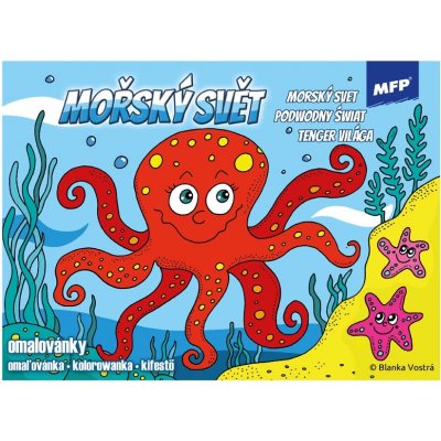 MFP Paper s.r.o. Omalovánky Mořský svět – Zboží Mobilmania