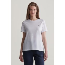 GANT REG SHIELD SS T-SHIRT bílá