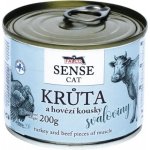 Falco Sense Cat krůta a hovězí 200 g – Hledejceny.cz