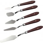 Malířská špachtle sada 5 malířských nožů – Zboží Mobilmania